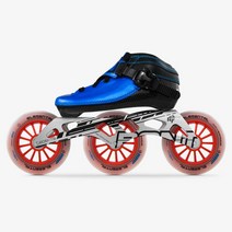 롤러스케이트 2019 원래 Bont 루나 속도 인라인 스케이트 Heatmoldable CarbonFiber 부팅 3*90/100/110mm, 06 Blue child_01 35