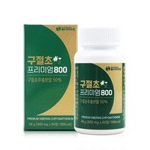 월드바이오팜 구절초 프리미엄800 800mg x 60정, 단품, 단품