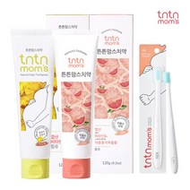 튼튼맘스 임산부 자몽치약 칫솔 세트, 자몽 치약 칫솔 세트