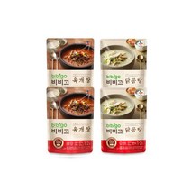 비비고 육개장(2)+닭곰탕(2)/비비고/즉석국, 비비고 육개장(2)+닭곰탕(2)/비
