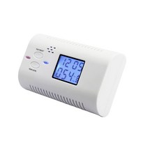 가스누설경보기 감지기 경보기 CO 센서 일산화탄소 감지기 알람 스마트 디지털 인간 음성 경고 LCD 디스플, 한개옵션0