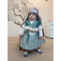 [한복대여] 청담동스타일 태무진한복 돌아기한복 실크한복 본견한복 남아돌한복 돌한복대여