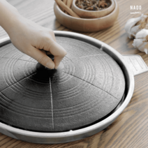 가마솥 솥뚜껑 고기구이판 30cm 주물구이팬