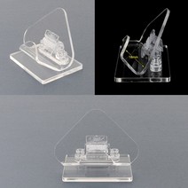 투명 진열대 휴대폰 거치대 지갑 책 매장전시 60X80MM 아크릴진열대 각도조절거치대 진열대 디피용진열