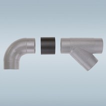[Rockler] 록클러 더스트 커플링 / 2.5인치 / 4인치 / Dust Coupling / 클램프없이 커넥터간 연결, 4인치 (27651)