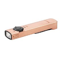 오라이트 Arkfeld 1000 루멘 이중 광원 EDC 손전등 (다양한 색상), 솔리드 구리 쿨 화이트, 1개