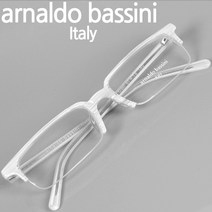 ENA arnaldo bassini C-307 초경량 핸드메이드 셀룰로이드 반무테 뿔테 남자 여자 남녀공용 안경 안경테 피부알러지 예방에 효과적