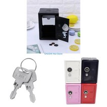 보안 금속 금융 은행 예금 현금 저축 절약 상자 키