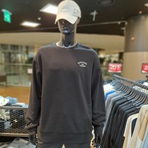 엠할리데이 봄신상 남녀공용 가슴 자수 로고 오버핏 셋업 맨투맨 MM6TU144