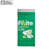 콜핑 콜핑 필라이트 하계 침낭 KFA3447U, FREE, 그린