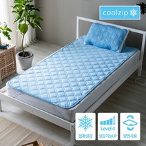 한빛카페트 쿨집 슈퍼쿨 인견 양면 냉감패드 싱글 100x200cm, 상세설명 참조
