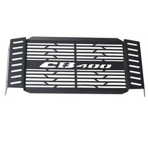 바이크 오토바이 라디에이터 그릴 가드 혼다 CB400SF CB 400 SF 1992 - VTEC 2010 프로텍터 보호 커버, 02 B black