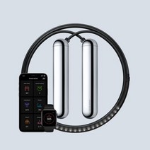 탱그램 스마트로프 LED 스마트줄넘기 SR1000, 크롬/L