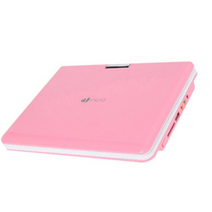 인비오 휴대용 DVD 플레이어 Pink, PD-2400, 핑크