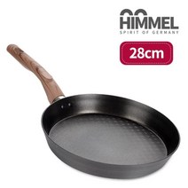 [ILU∂] 5세대 힘멜 하드아노다이징 후라이팬 프라이 28cm 나무손잡이 다용도 예쁜 구이 코팅 일반 알루미늄_№5073EA, 기본⊙옵