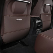 BMW 5 6GT X5 X6 앞좌석 후면 보호 킥 커버, 모카(초콜릿색)