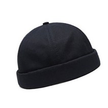 지구봄 무지 코튼 베이직 와치캡