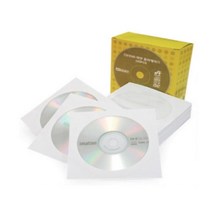 컴코스)CD케이스(종이 백색 10P) DVD케이스 CD케이스 생활용품 문구용품 사무용픔