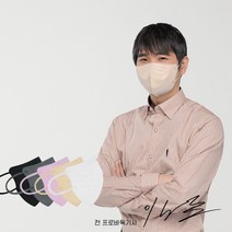 이세돌 디데이 KF94 숨쉬기 편한 새부리형 대형 컬러 마스크 100매, 혼합(20매x5가지색상)