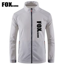라이딩 바람막이 방풍자켓 Foxxamo-자외선 차단 얇은 재킷 자전거 레이싱 윈드 브레이커 야외 스포츠웨어