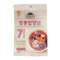 청정원 고메레시피 짬뽕밥 양념 30g, 5개