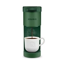 Keurig K-Mini 커피 메이커 싱글 서브 K-Cup 포드 브루어 6-12온스, Evergreen