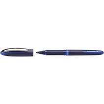 독일 Schneider 슈나이더 원 비즈니스 필기구 수성 볼펜 울트라 스무스 팁 0.6mm 필기도구 펜 문구 사무용품 고급 수성펜, 5x 블루