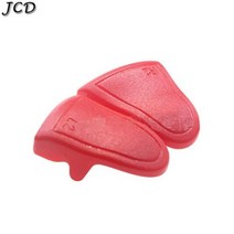 ps5 부품 듀얼센스 커버 컨트롤러 거치대 실리콘 스틱 케이스 받침대 버튼 용 확장 트리거 익스텐더 게임 패드, 없음, Red