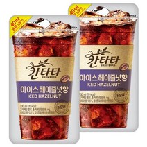 롯데 칸타타 아이스 헤이즐넛향 230ml x 10팩입, 본상품선택, 1