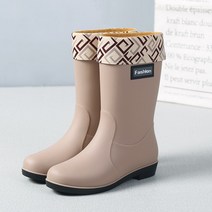 미들 레인부츠 여 아쿠아 스니커즈 부츠로프 r54-75765