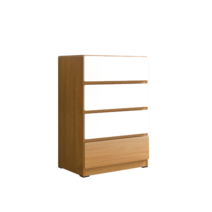 큐물러스 800 5단 옷 서랍장 시리즈, 05. 600 4단, 02. 오크 화이트