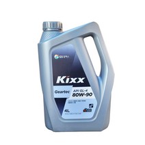지에스칼텍스 기어오일 밋션오일 Kixx Geartec GL-4 4L