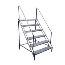 작업 발판 계단 사다리 안전 발디딤대 간이 철제 건설, 6단(폭 60cm)