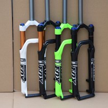 자전거 에어서스펜션 앞쇼파 폭스샥 핸들 프론트 쇼바, 27.5 인치 블랙 튜브 매트 블랙 원