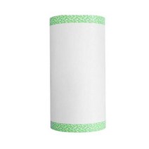 Paperang P1 POS 기계용 감열 인쇄 용지 라벨 스티커 57x30mm 사진 용지 프린터 부품 196462, 그린 에지