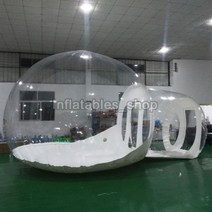 에어로그 공기주입식 팝업 에어텐트inflatable bubble tent toy tent 야외 캠핑 diy house 캠핑, 맑은 거품 텐트, 4m