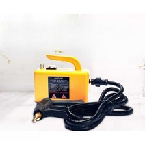 고온 고압 스팀 청소기 조절가능분사 분사량 조절가능, 2600w 직분사형(단순노랑)