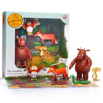 WOW! PODS Stuff The Gruffalo 스토리 타임 패밀리 팩 미니 플레이 피규어 | 줄리아 도널드슨과 액셀 셰플러의 공식 장난감 캐릭터 세트 어린이 책 및 영화, Single