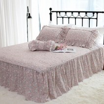 침대 스커트 매트리스 커버 레트로 유럽 의 새로운 꽃 면 레이스 bed skirt 배드 스커트
