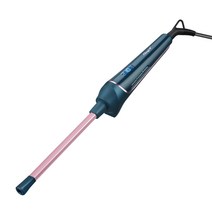 CkeyiN 9mm 봉고데기 세라믹 글래머 웨이브 아이론 고데기, 그린