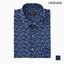 인디안 INDIAN 미니멀 패턴 반팔셔츠_MITNSWM4306