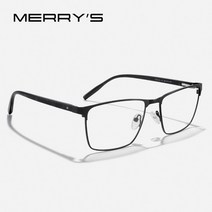 티타늄안경테 반뿔테안경 금테 반무테 연예인안경 merrys design men square 합금 프레임 여성 아세테이트 다리 남성 비즈니스 s