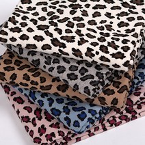 미니쭈리 호피 5종 (34492~34496) SEO-88 쭈리원단-나염프린트, 베이지 (34493)