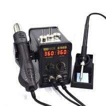 솔더링 머신 700w 디지털 디스플레이 공기 재 작업 납땜 스테이션 bga 용접 수리 기계 50w 솔더 인두 브러시리스 가열 총 노즐, DBL-8786D, 110v