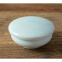여주도자기 조각목단 탕기 죽그릇 계란찜 전자렌지사용 뚜껑있는 그릇 한식기, 조각목단탕기 대