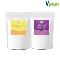 브이플랜 건망고 말린 건조 망고 말랭이 1kg+푸룬 건자두 1kg, 1세트