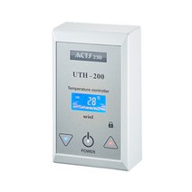 우리엘 필름난방용 LCD 온도조절기 UTH-200 (흰색)