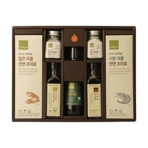 ORGA 천연조미료 혼합세트 1호 1box 시원 얼큰국물 회사 교회 친정 처가 시댁 큰댁 답례 감사 명절 선물세트, 37개