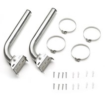 UeeVii-무선 브리지 브래킷 마운트 폴 마운트 포인트 투 AP 액세스 CPE 외부 안테나 장착, 2PCS, 02 2PCS