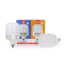 롱 LED U 보안등 40W, 1개, 전구색/E26